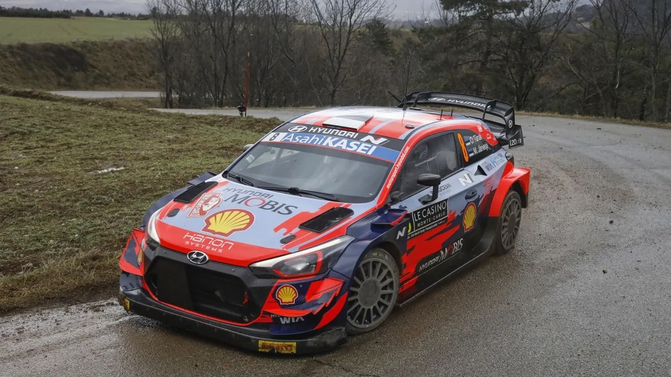El Rally de Montecarlo arranca con liderato de Tänak y accidente de Suninen