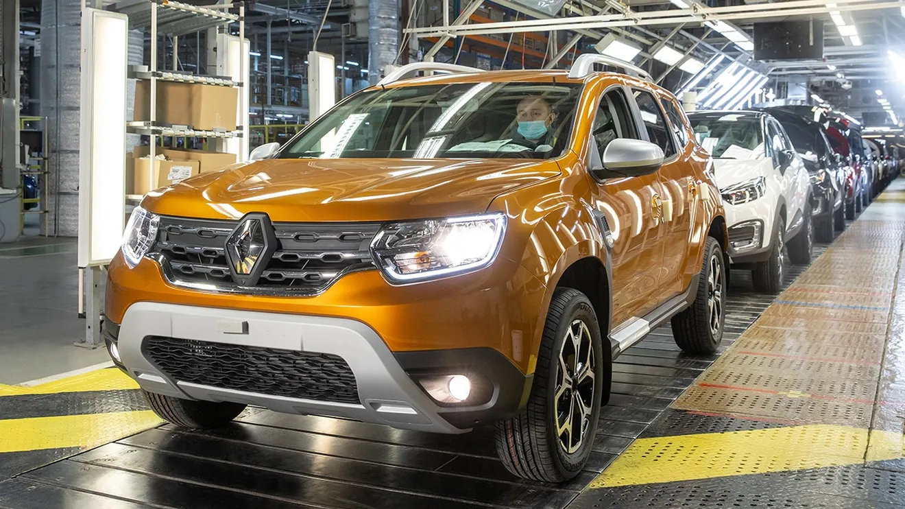 El nuevo Renault Duster 2021, basado en el SUV de Dacia, ya es fabricado en Rusia