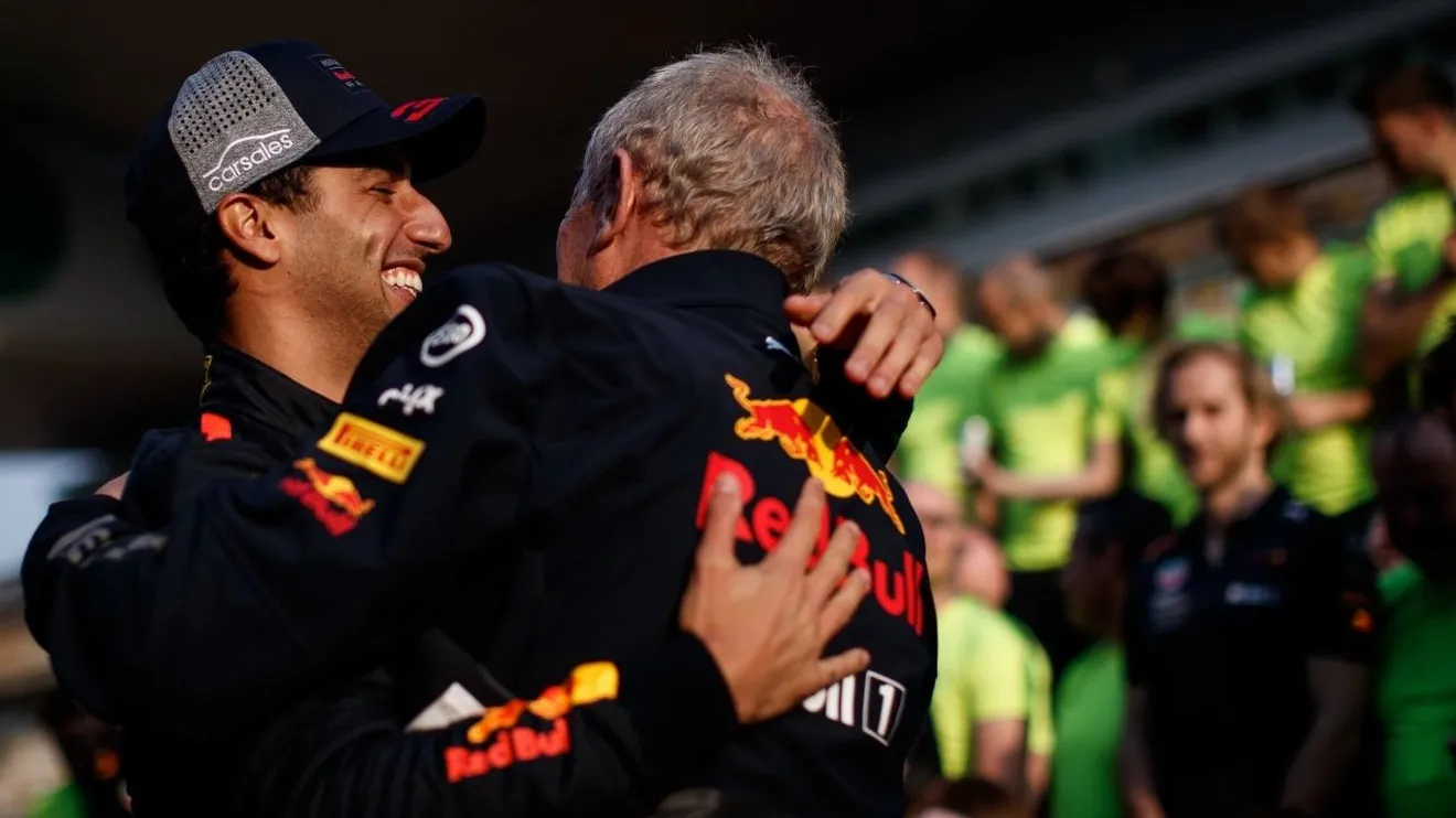 Ricciardo: «Helmut Marko se ha ablandado en los últimos años»
