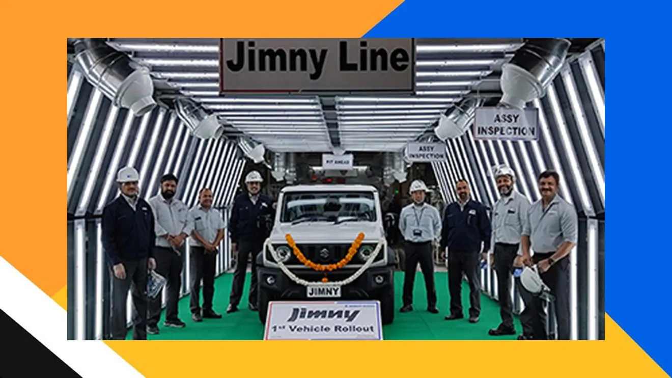 Producción del Suzuki Jimny en la India