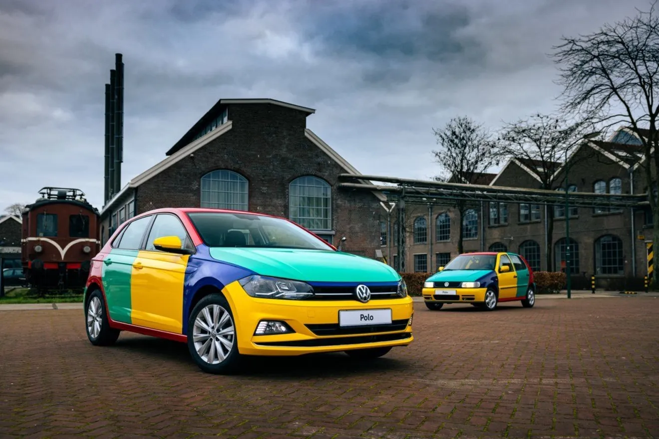El Volkswagen Polo Arlequín 2021 muestra la alegría de los colores en Holanda