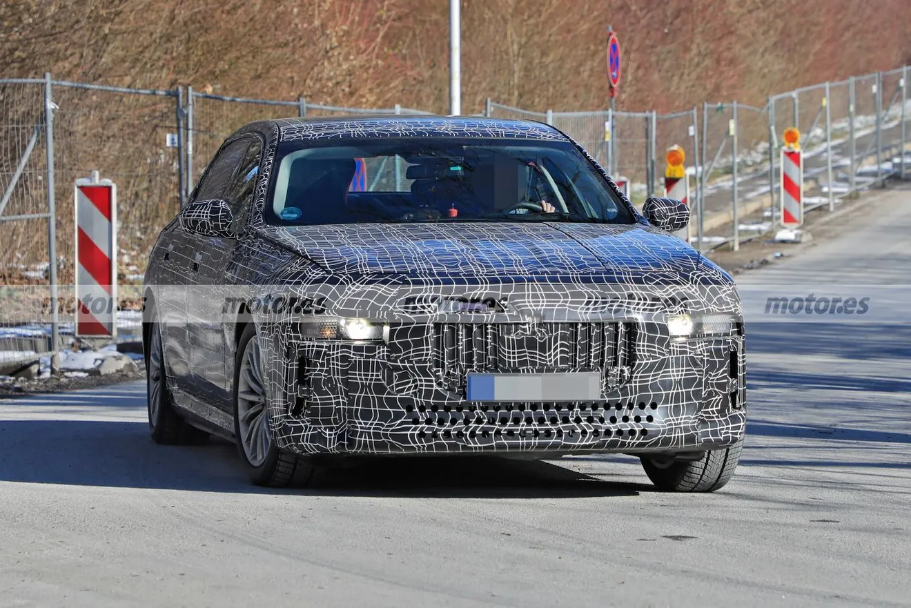 Exclusiva: El BMW i7 2023 y su nivel 4 de conducción autónoma, ¡al descubierto!
