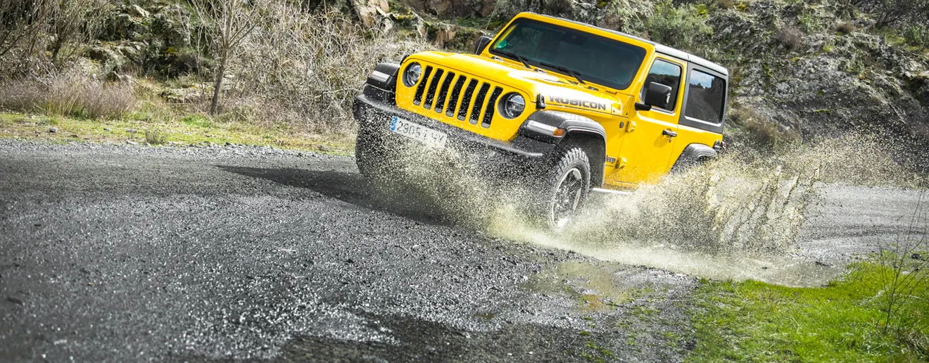 Prueba Jeep Wrangler Rubicon, Ave César