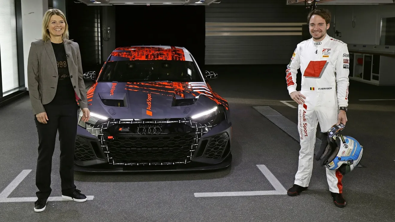 Frédéric Vervisch, el piloto que está detrás del nuevo Audi RS 3 LMS TCR