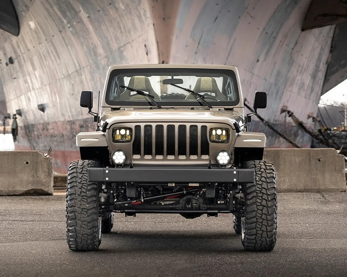 Este kit convierte tu Jeep Wrangler actual en el Jeep clásico de MacGyver