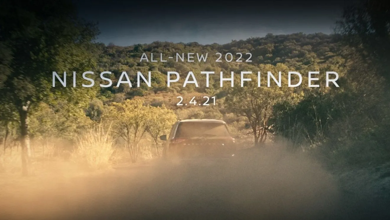 Último teaser del nuevo Nissan Pathfinder 2022, el SUV japonés a la vuelta de la esquina