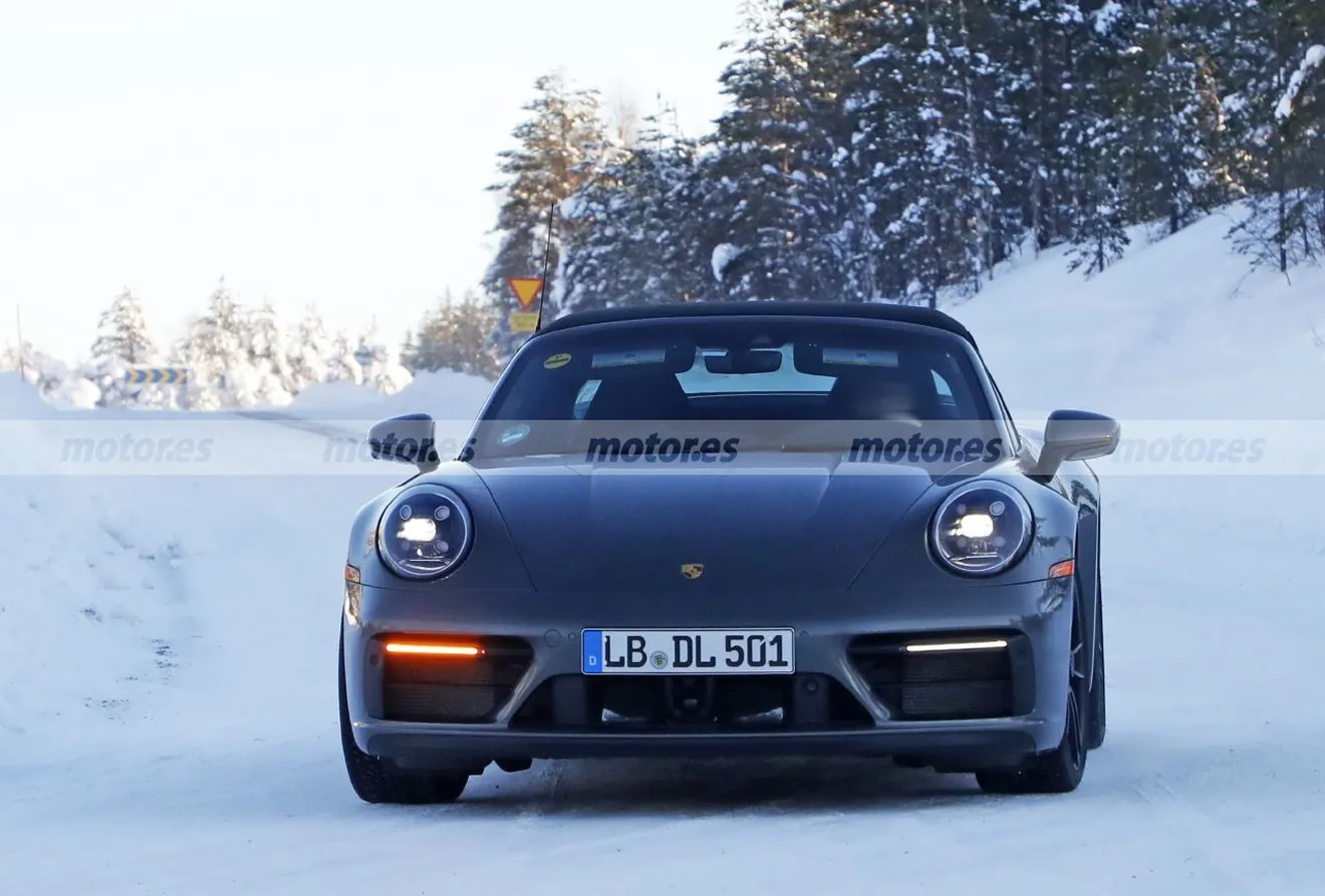El nuevo Porsche 911 GTS Targa 2021 reaparece en fotos espía