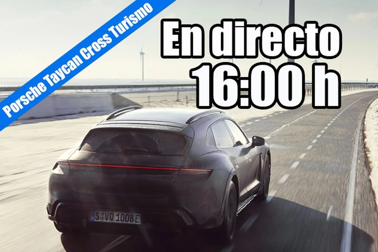 Sigue en directo la presentación del nuevo Porsche Taycan Cross Turismo