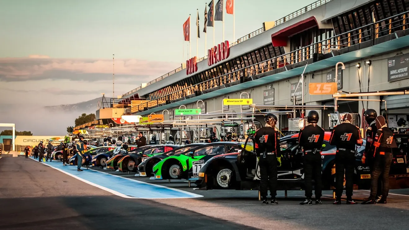 SRO Motorsports retrasa el test del GT World Challenge Europe dos semanas