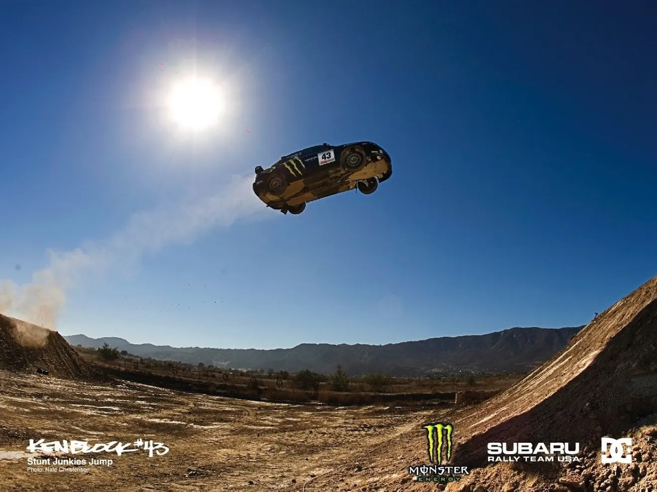 Ken Block subasta el Subaru WRX STI volador con el que batió el récord de salto