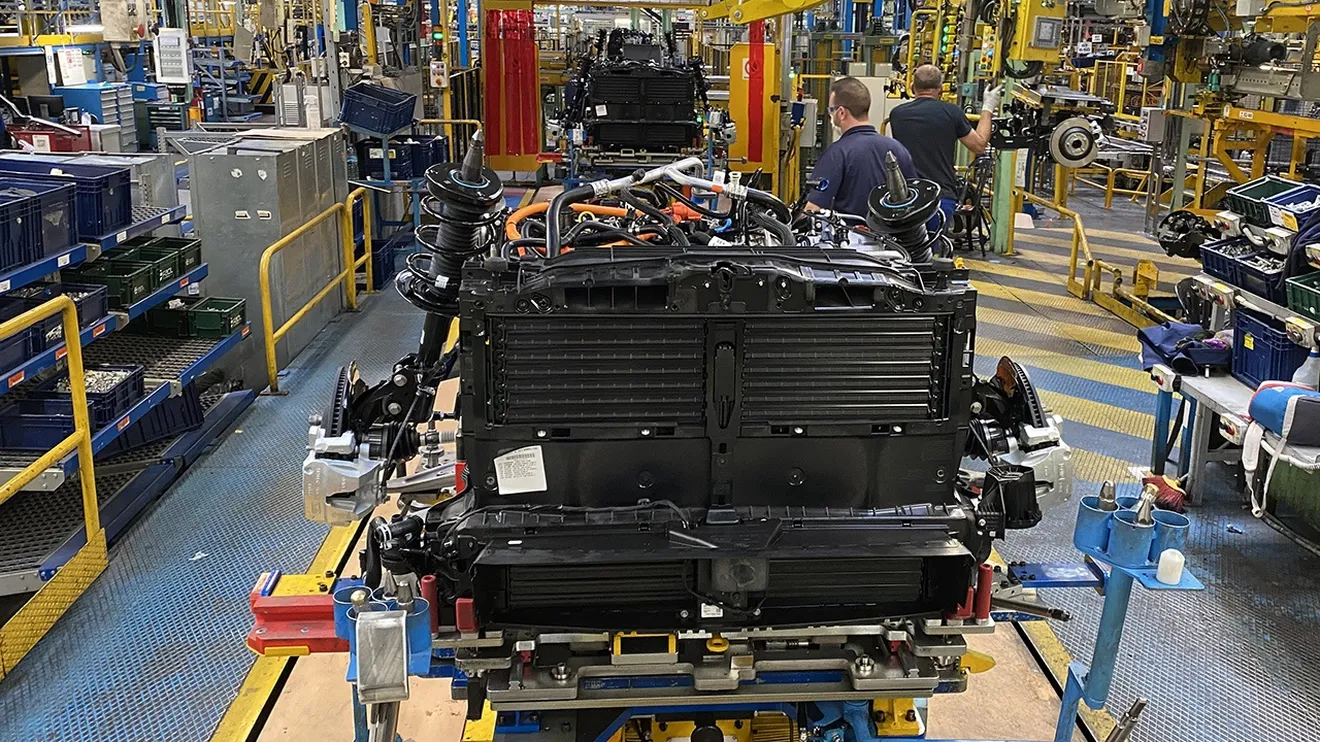 Producción de motores de Ford en Almussafes, Valencia