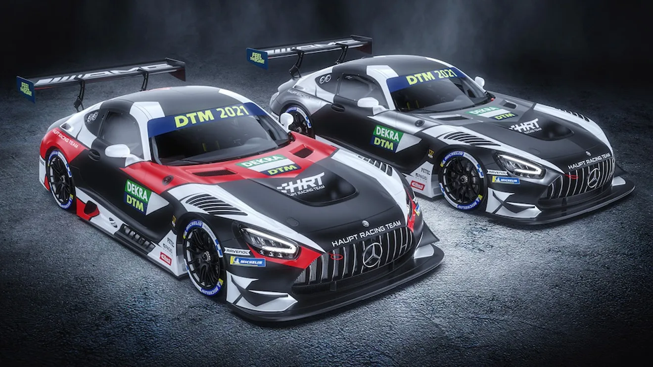 Haupt Racing Team aterriza en el DTM 2021 con dos Mercedes-AMG GT3 Evo