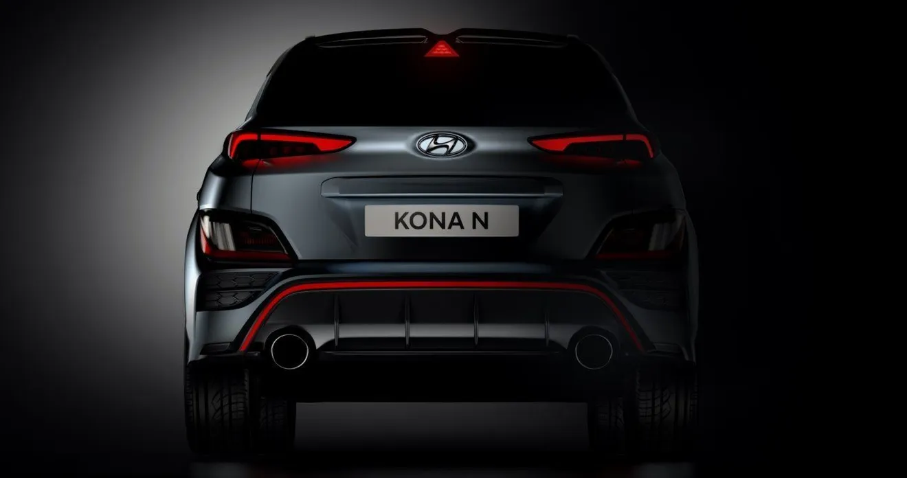 Teaser Hyundai Kona N - exterior