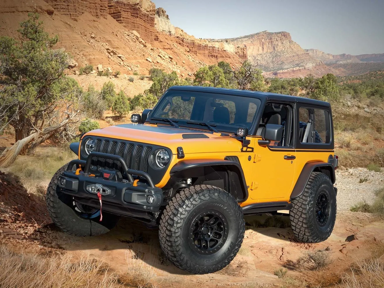 Los espectaculares prototipos del Jeep Wrangler en el Jeep Easter Safari 2021