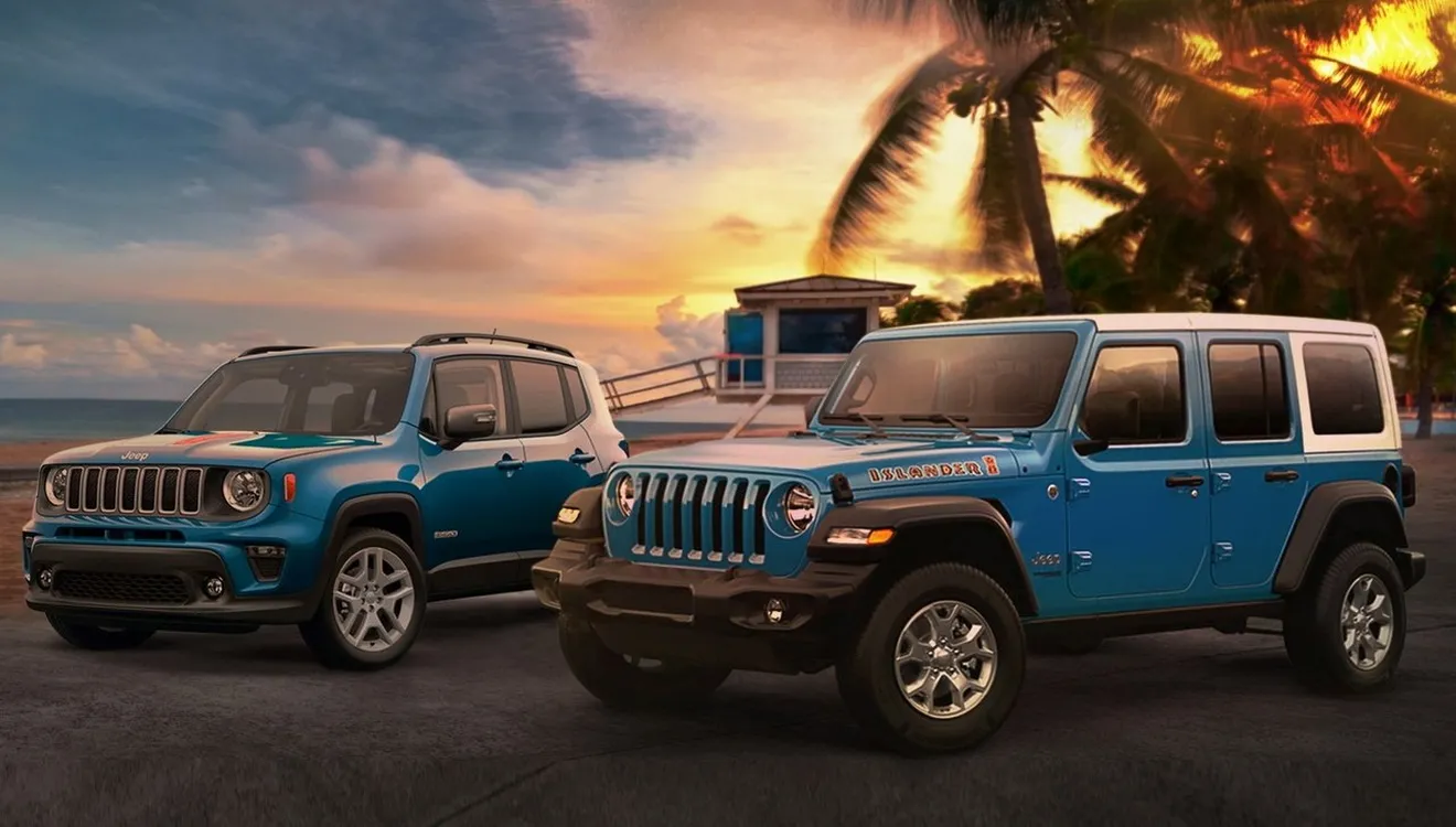 Jeep Islander Edition: llegan los Jeep Wrangler y Renegade más playeros