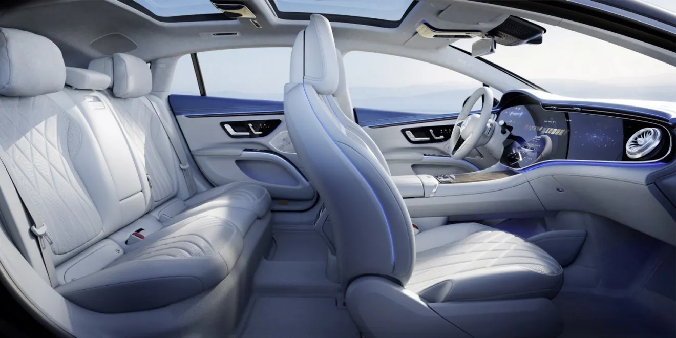 Foto Mercedes EQS 2021 - interior
