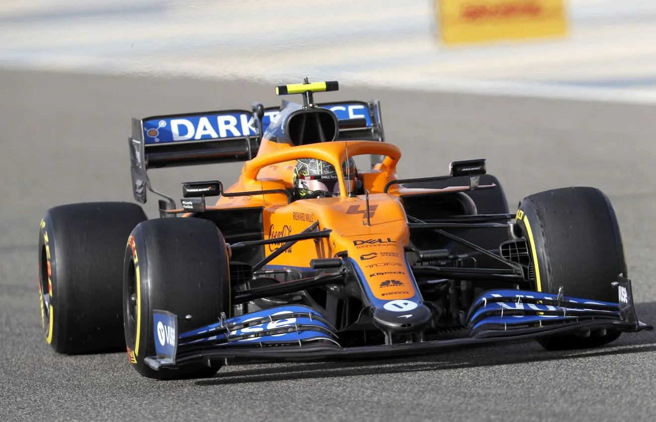 Norris, encantado con el McLaren MCL35M: «Es un coche muy bueno»