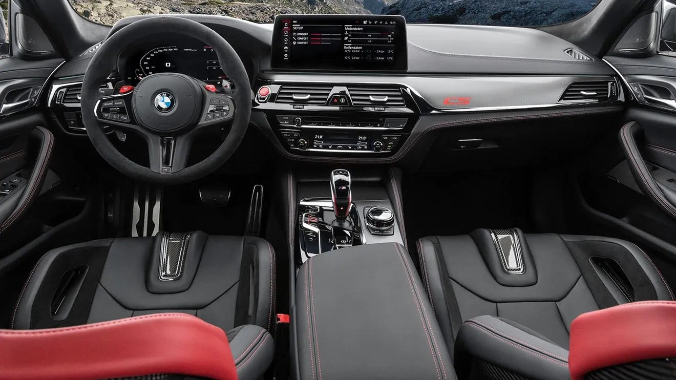 BMW M5 CS - interior