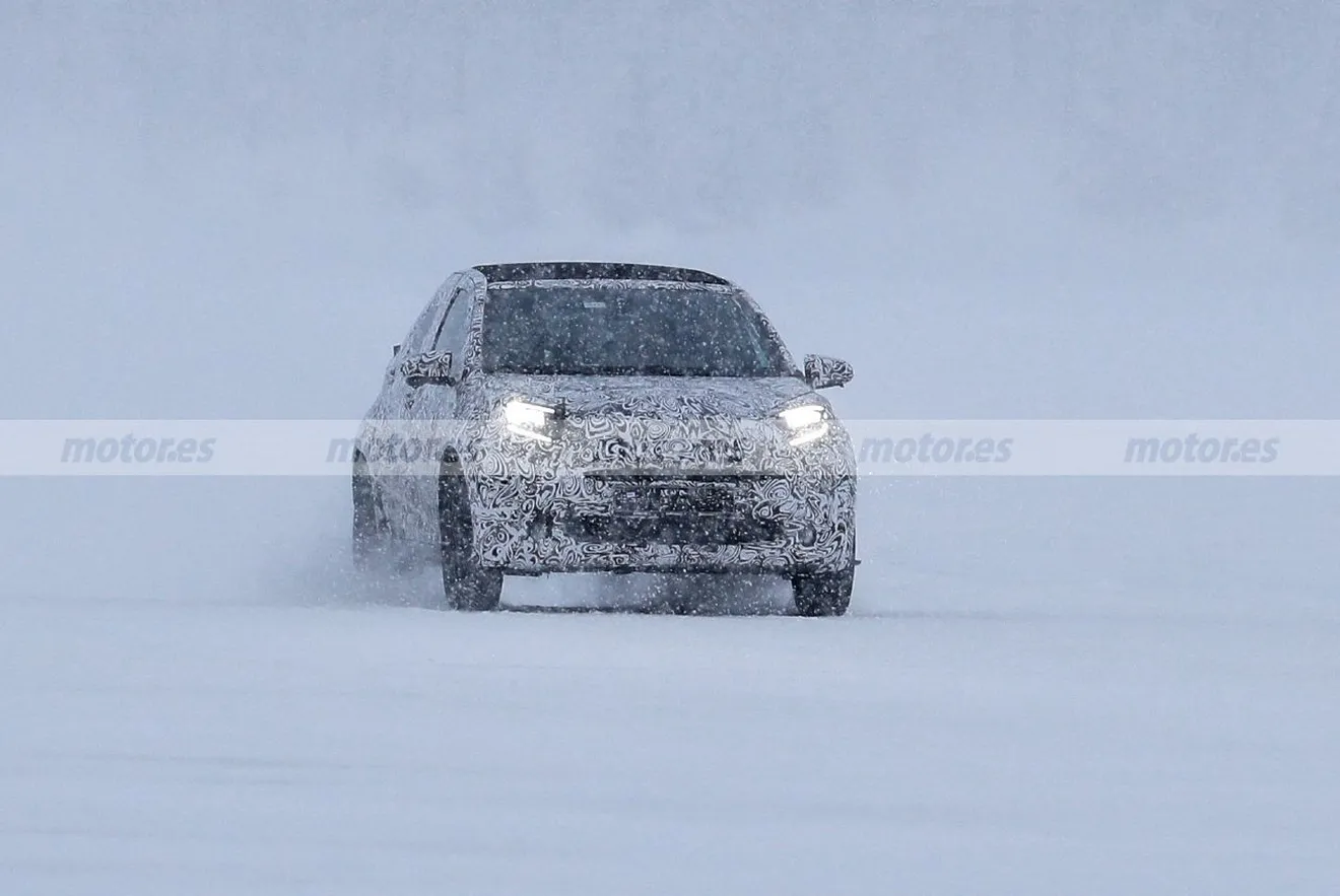 El nuevo Toyota Aygo 2022, cazado en fotos espía bajo una tormenta de nieve