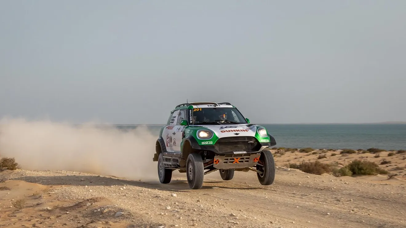Yasir Seaidan gana la Sharqiyah Baja tras el accidente de Yazeed Al-Rajhi