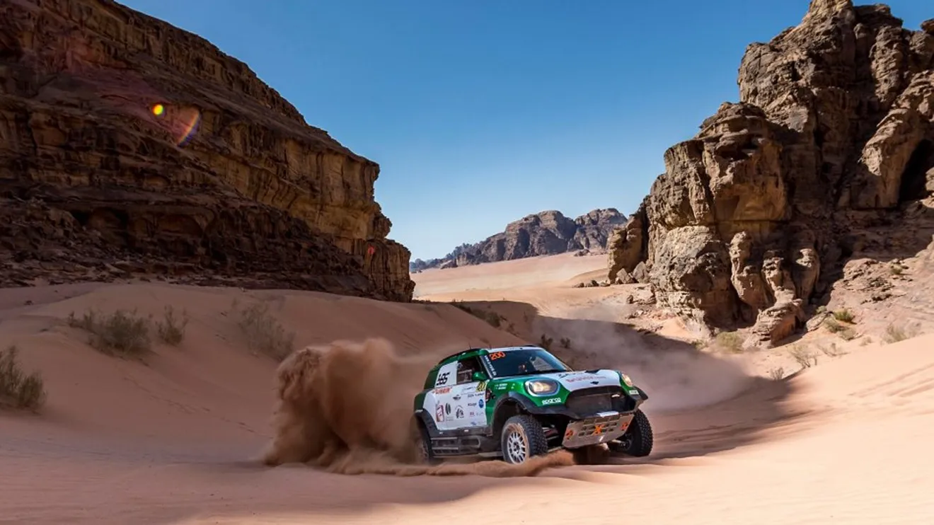 Yasir Seaidan se impone en la Jordania Baja con su MINI JCW Rally