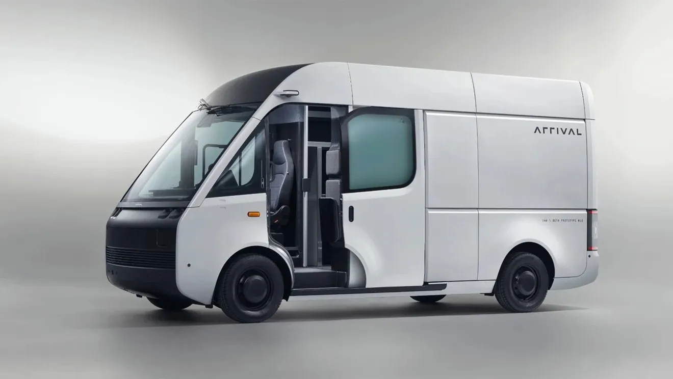 Arrival presenta su furgoneta eléctrica de aluminio y materiales compuestos