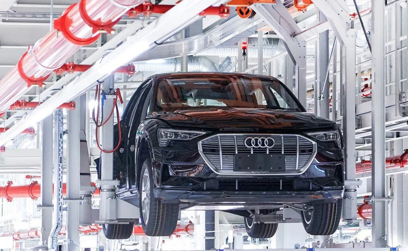 Récord de producción del Audi e-tron quattro: 100.000 unidades fabricadas en Bruselas