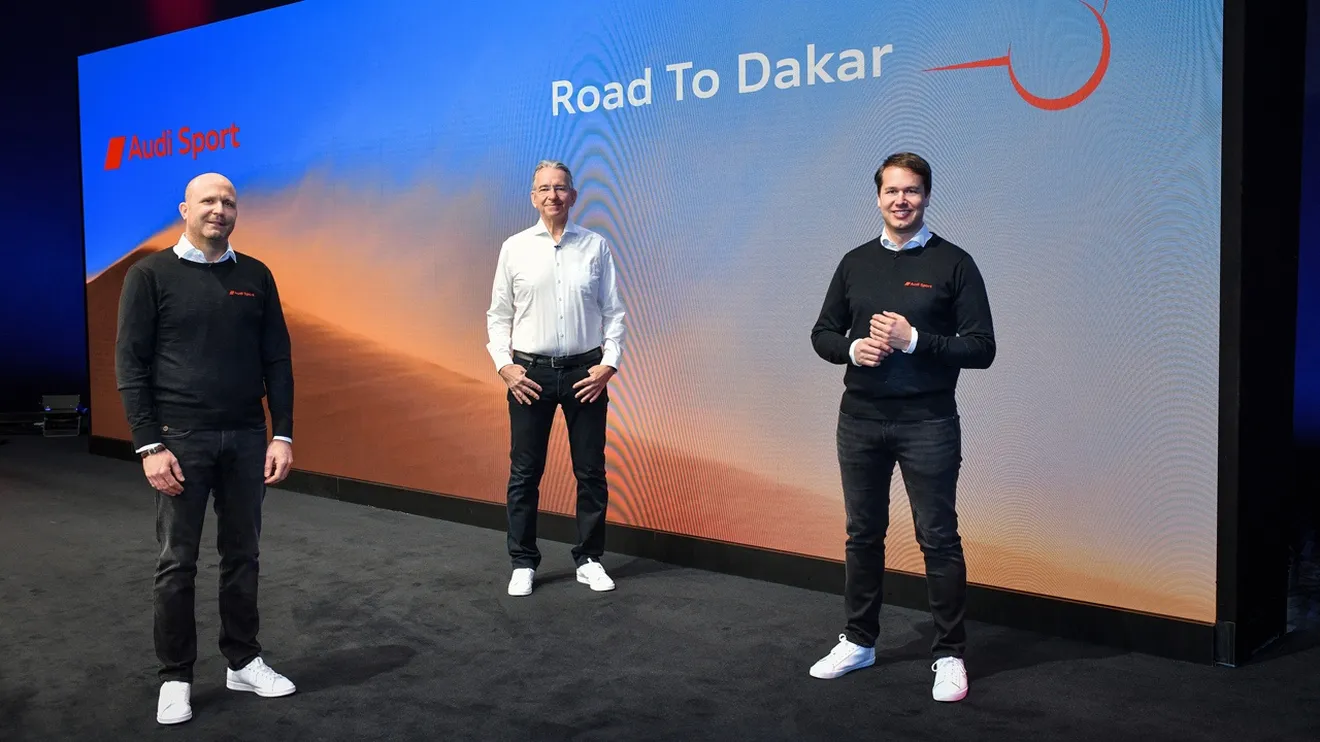 El concepto de 4x4 eléctrico de Audi para el Dakar está casi listo