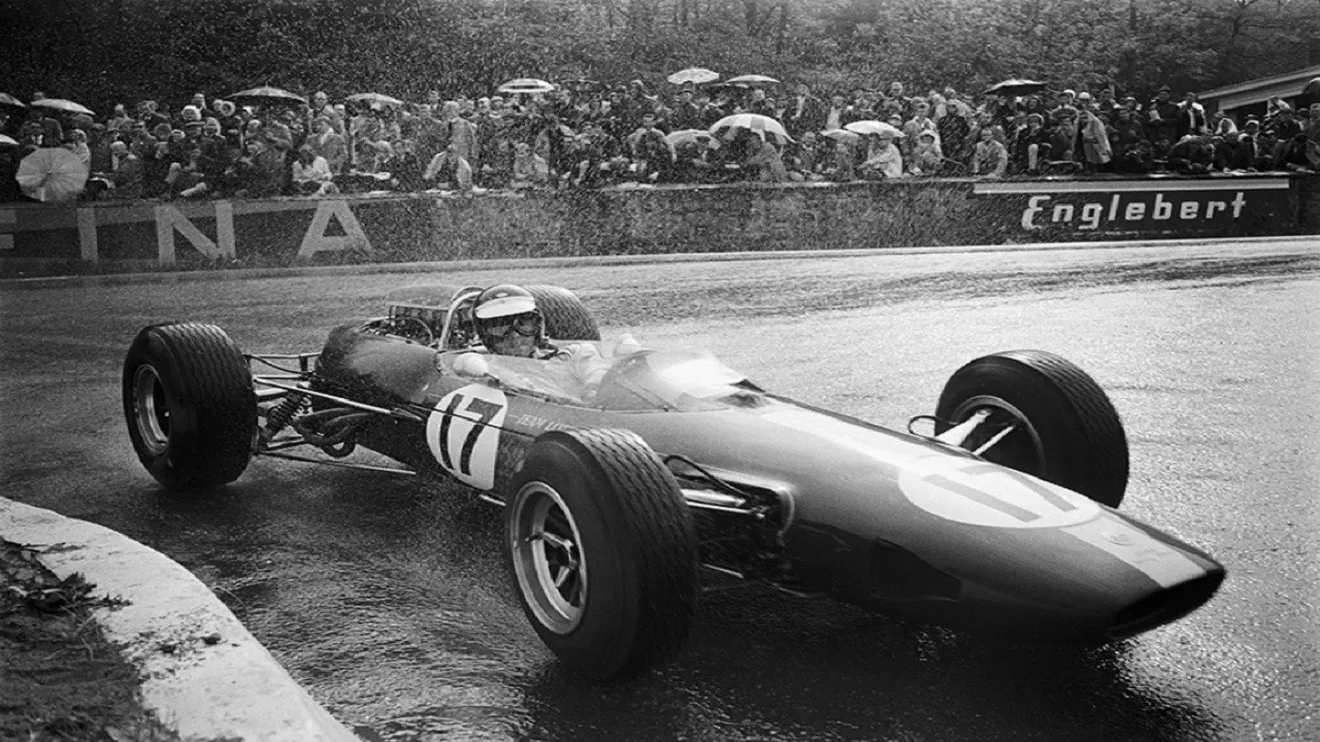 Gran Premio de Bélgica de 1965: Jim Clark separó las aguas