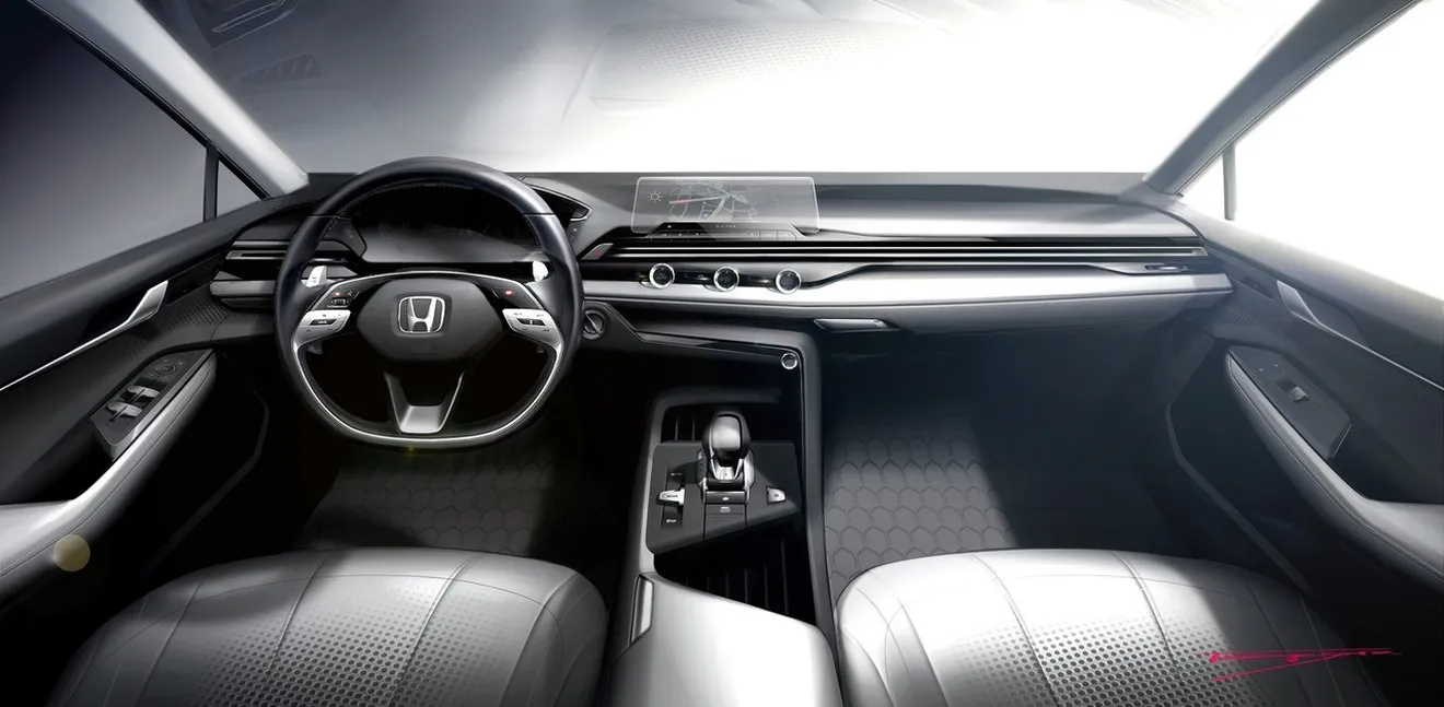 Honda revela una nueva filosofía de diseño con el salpicadero del nuevo Civic