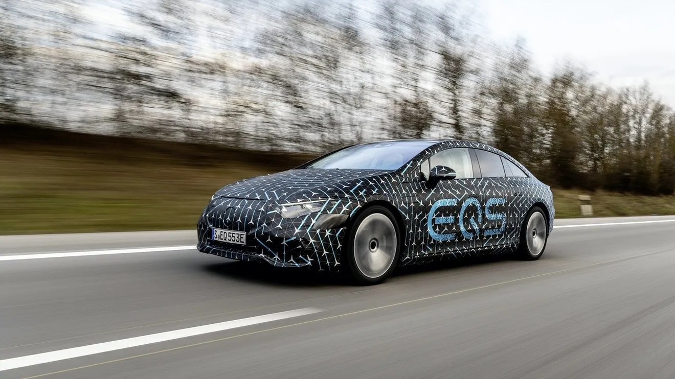 Mercedes desvela nuevos datos de las baterías y las potencias del futuro EQS