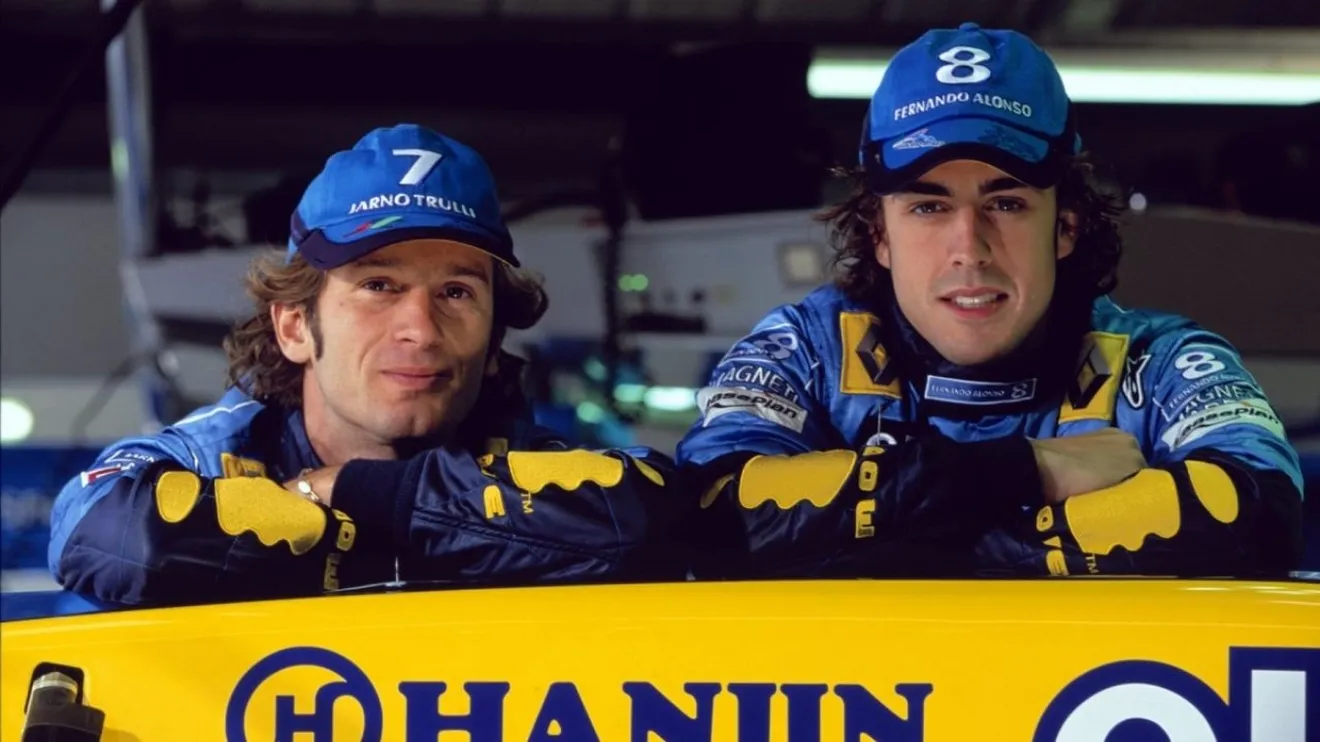 Trulli recuerda sus años con Alonso en Renault: «Siempre trató de captar toda la atención»