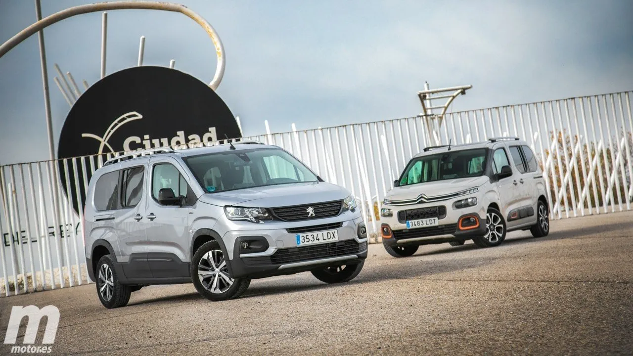 Peugeot Rifter y Citroën Berlingo