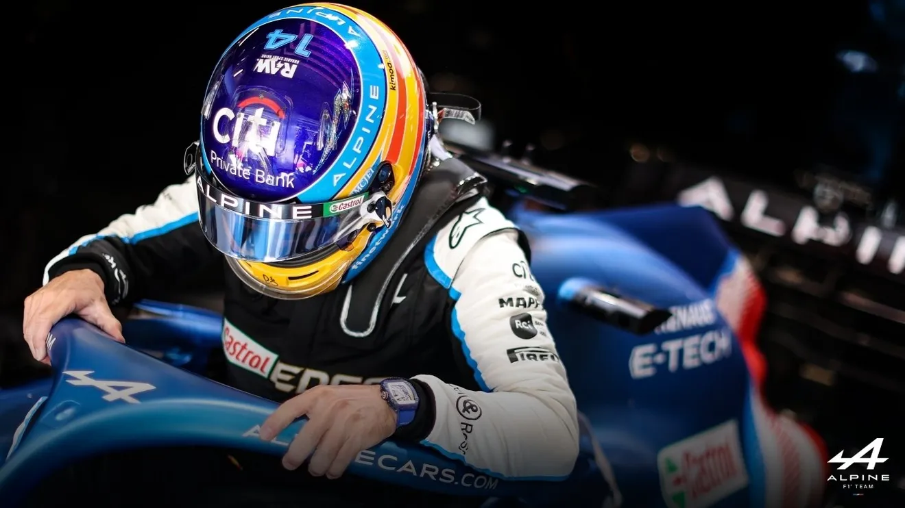 Alonso confía más en el Alpine que en sí mismo a su llegada a Mónaco