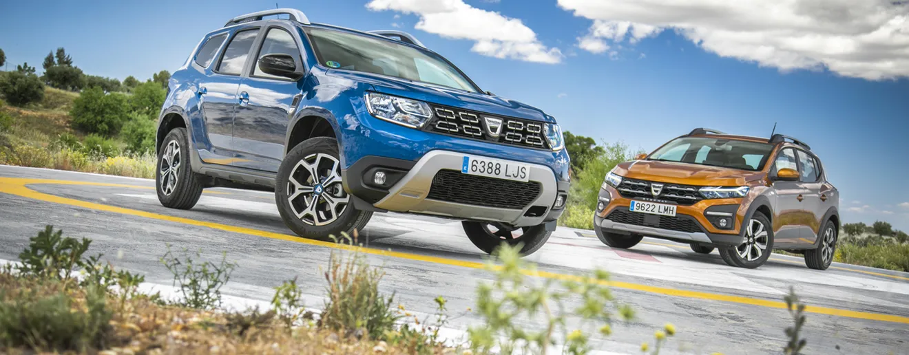 Prueba comparativa Dacia Duster vs Dacia Sandero Stepway (con vídeo)