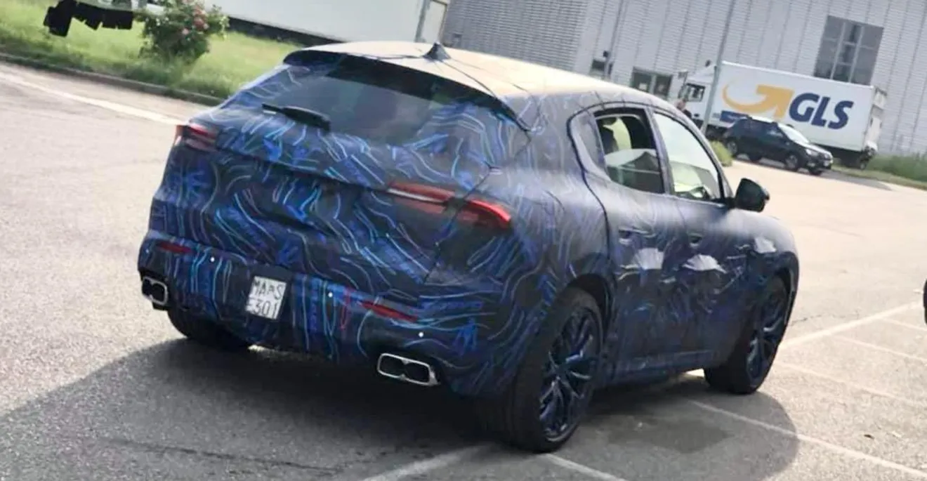 Foto espía Maserati Grecale 2022 - exterior