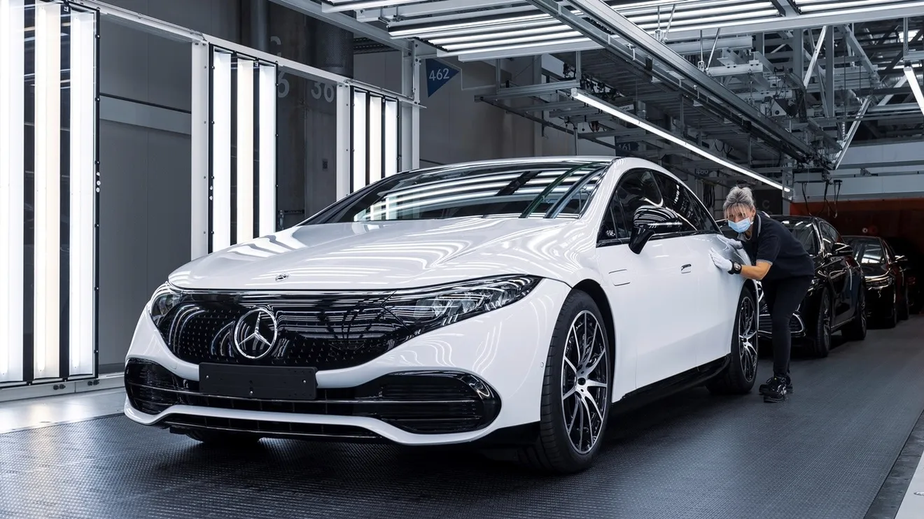 El Mercedes EQS inicia su producción en la ultratecnológica ‘Factory 56’