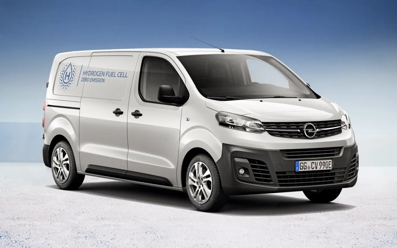 Opel Vivaro-e Hydrogen, nueva furgoneta eléctrica y de hidrógeno en otoño