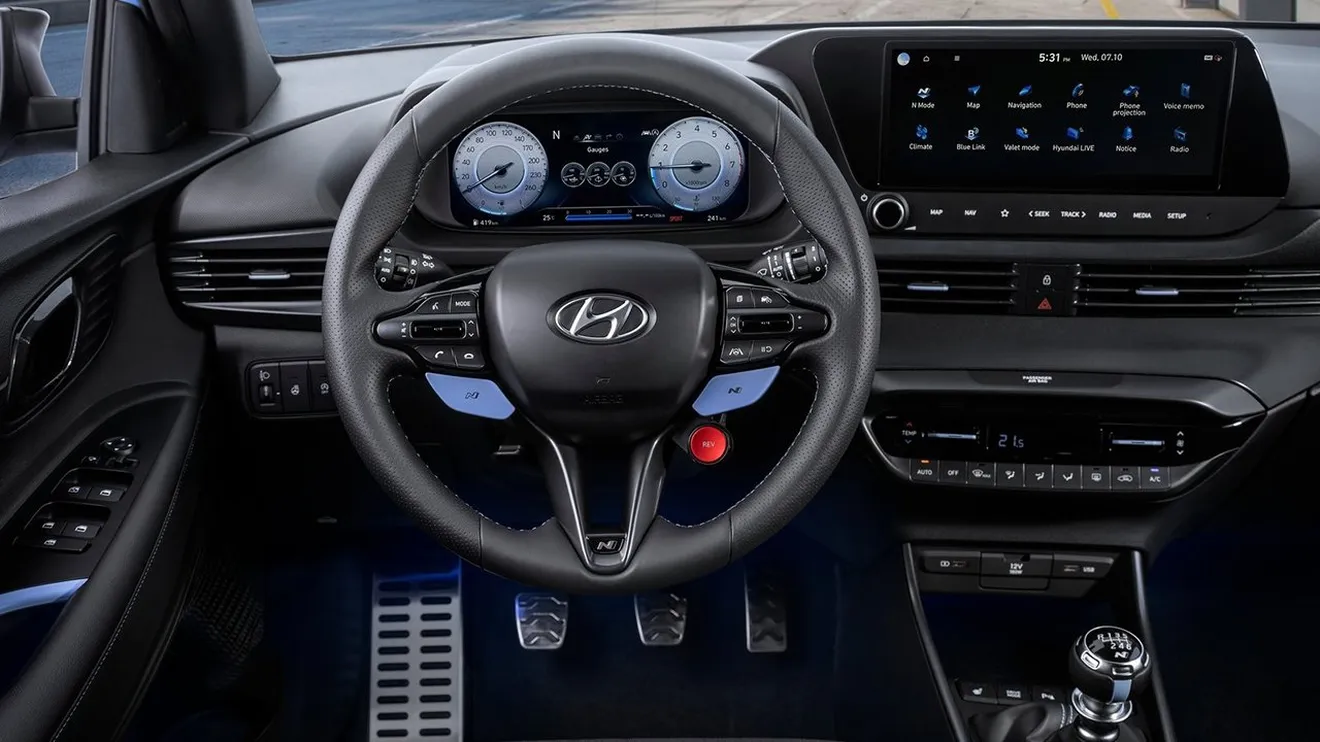 Hyundai i20 N - interior