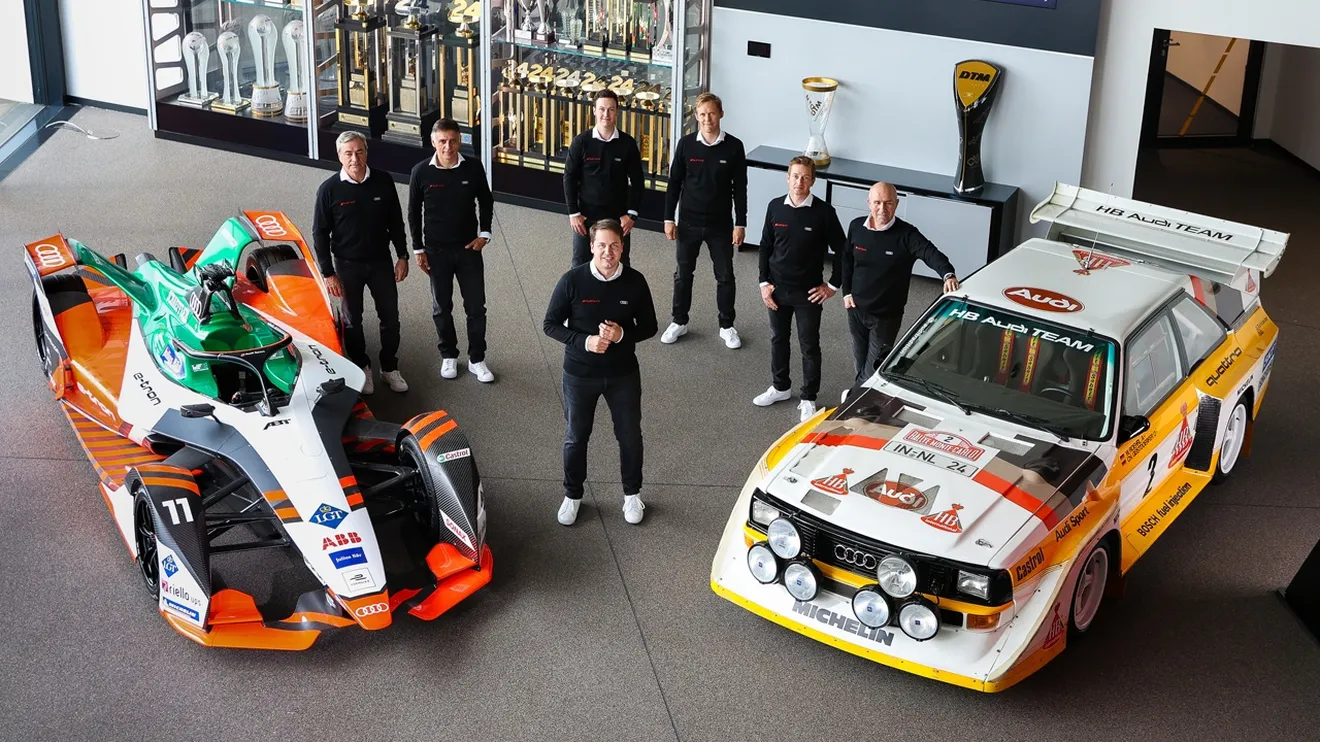 Sainz, Peterhansel y Ekström forman el 'Dream Team' de Audi en el Dakar