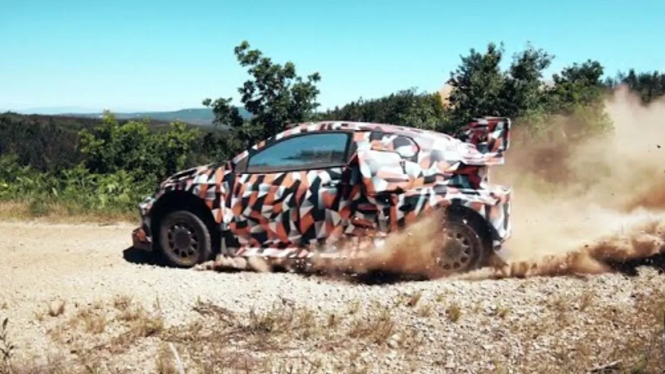 El Toyota GR Yaris 'Rally1' ha rodado con el kit híbrido en Portugal