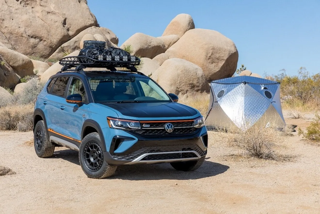 Volkswagen insinúa una nueva variante off-road con el Taos Basecamp concept