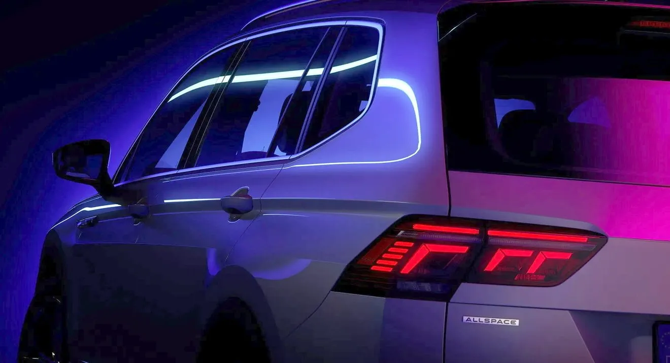 El renovado Volkswagen Tiguan Allspace 2022 ya tiene fecha de presentación