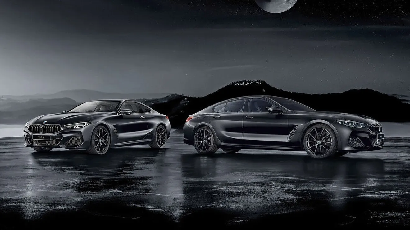 BMW Serie 8 Frozen Black Edition, deportividad y elegancia para Japón