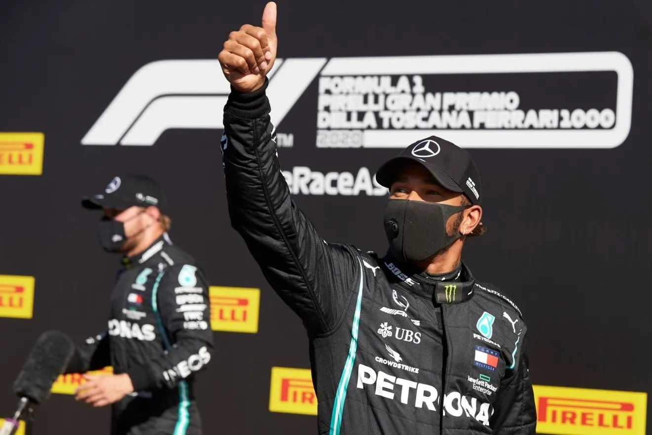 Hamilton ya negocia su renovación con Mercedes e insinúa su preferencia por Bottas