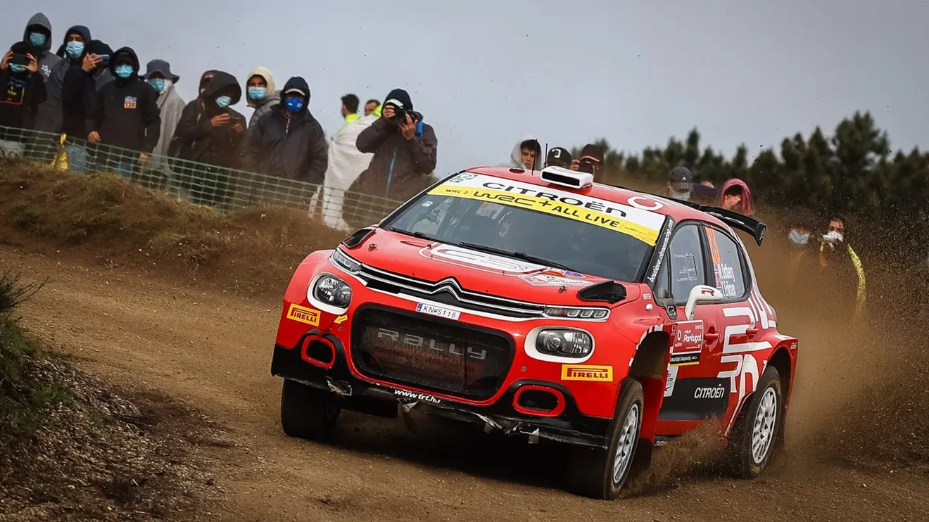 Mads Ostberg 'caldea' la categoría WRC2 del Rally de Italia-Cerdeña