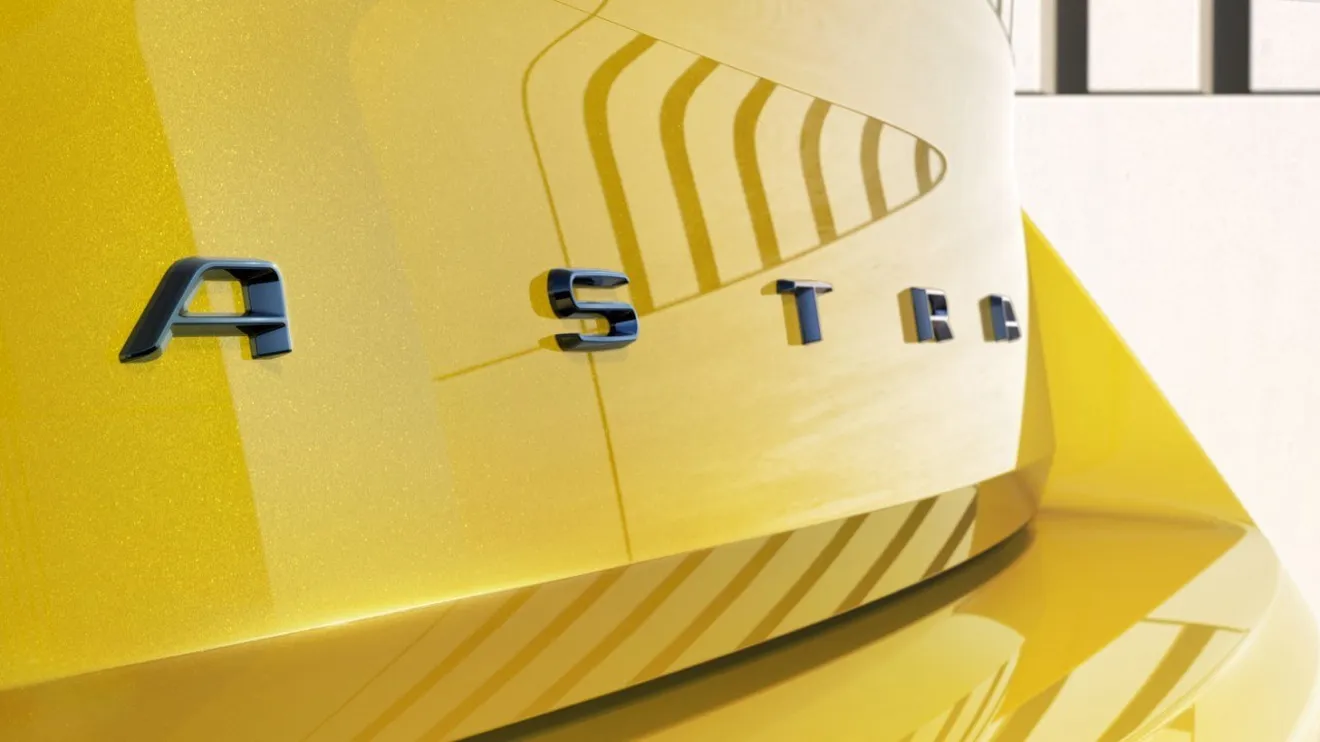 Teaser Opel Astra 2022 - exterior