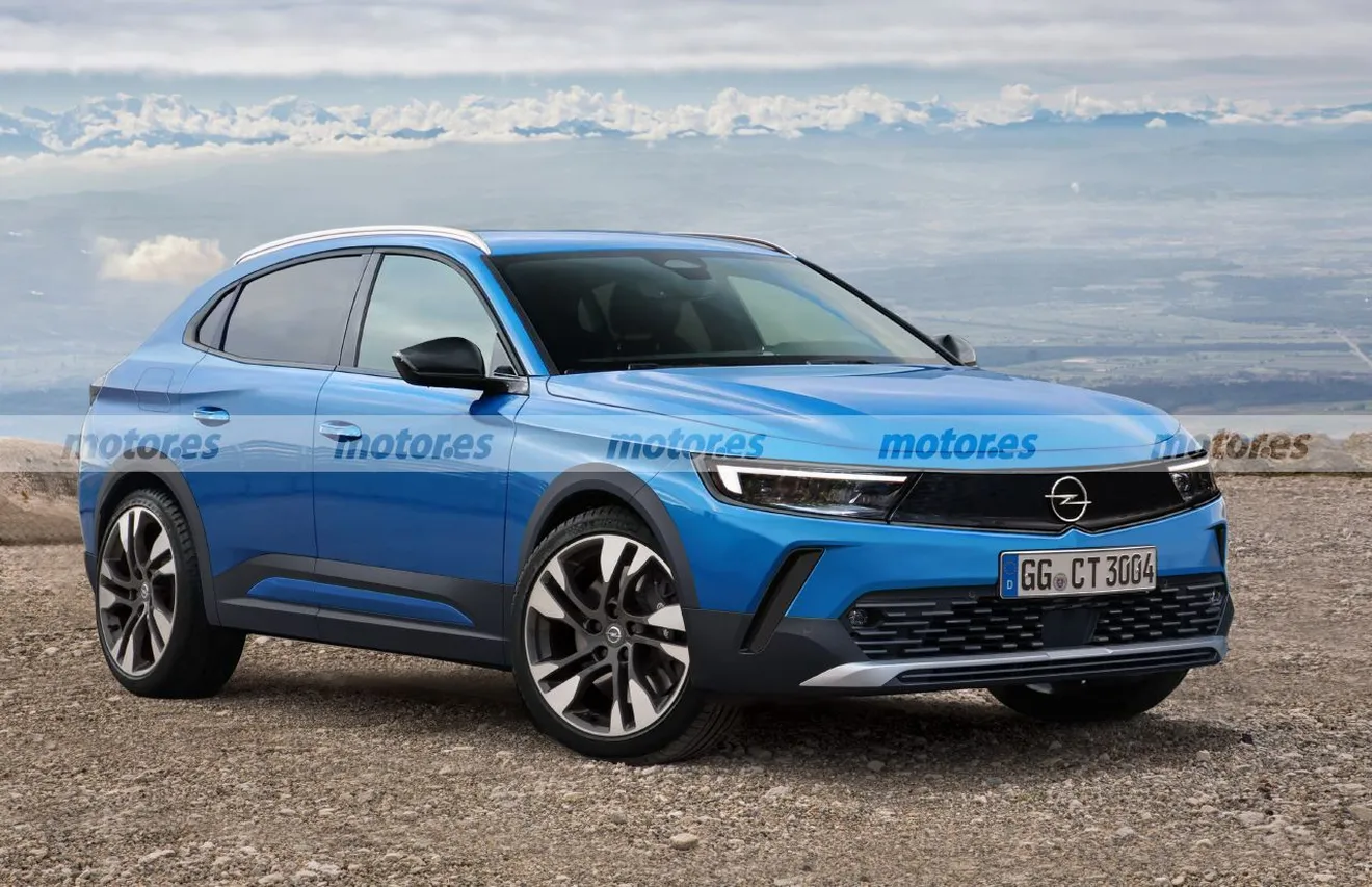 Adelanto del futuro Opel Astra Cross 2023, la tercera carrocería del compacto