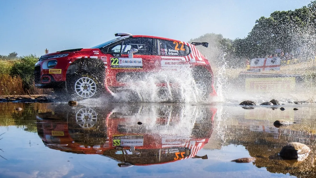 Ott Tänak cierra una gran etapa de viernes en el Rally de Italia-Cerdeña