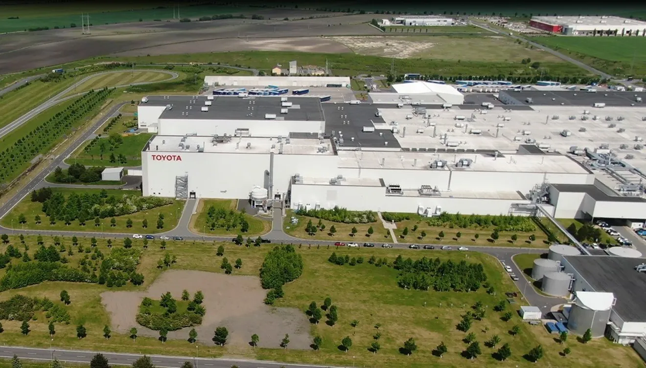 Vista de la factoría de Toyota en Kolin, República Checa